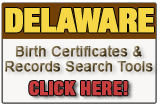 Delaware birth records and birth certificate search
