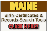 Maine birth record search